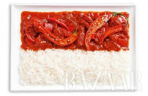 indonesia-flag-made-from-food-600x387