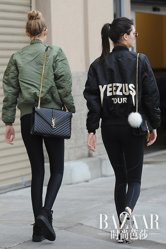 Kendall-Gigi-coordinated-looks-including-matching