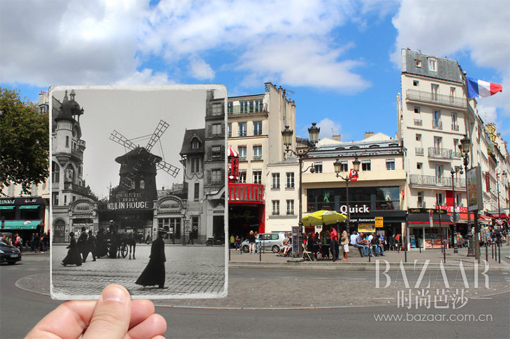 Le Moulin Rouge, 1900