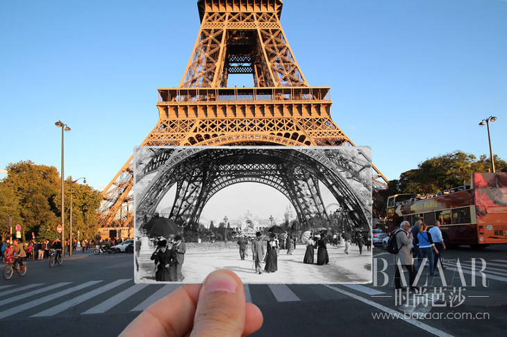 Tour Eiffel, 1900