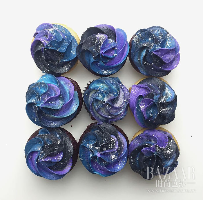 Galaxy Cupcakes