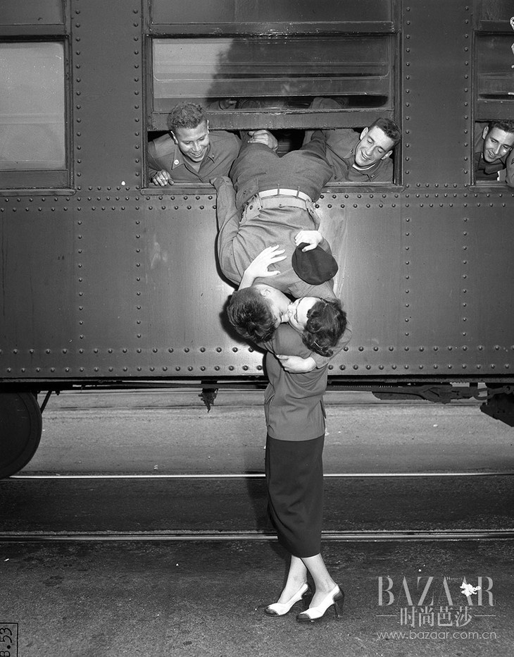 Korean War Goodbye Kiss, Los Angeles, Sept. 6, 1950