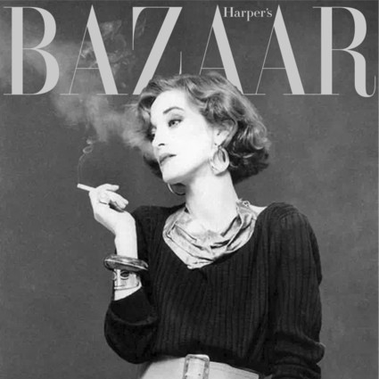 她模特兼职设计师或许没什么稀奇，但是没有她，就没有震惊世界的吸烟装！