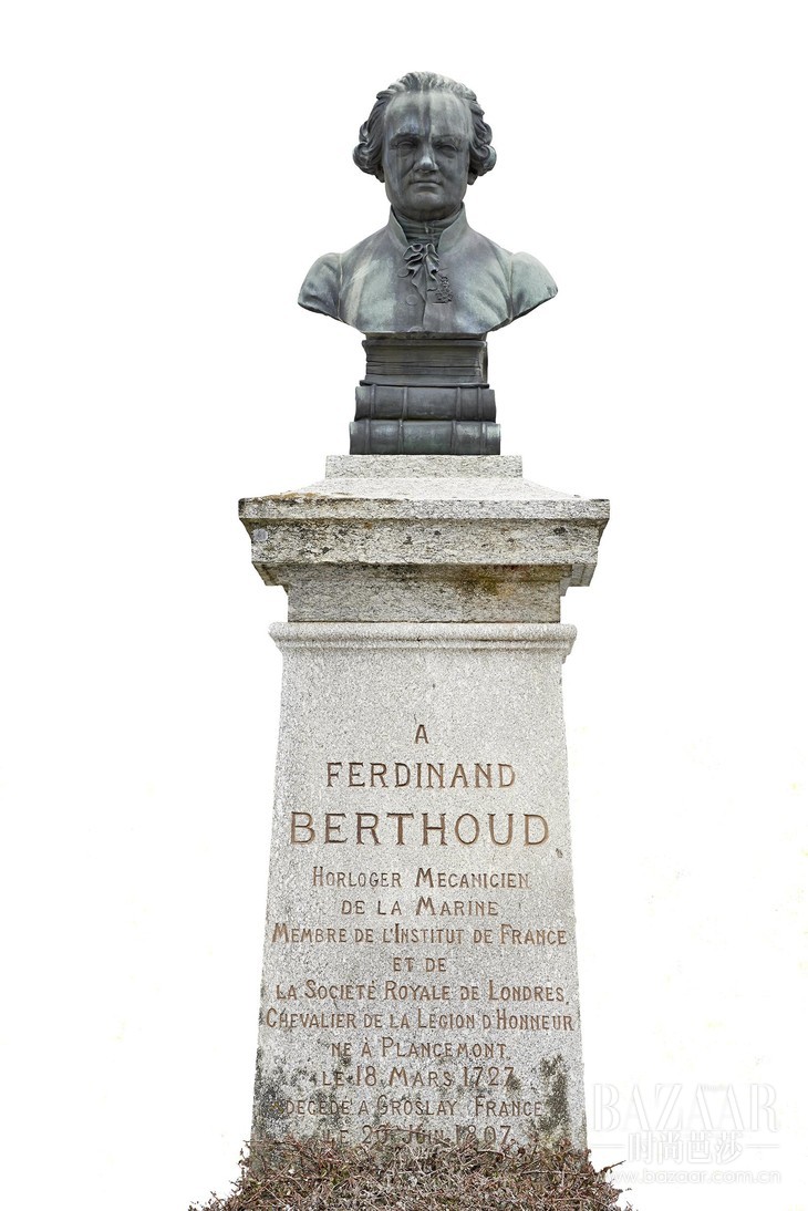 Ferdinand Berthoud statue