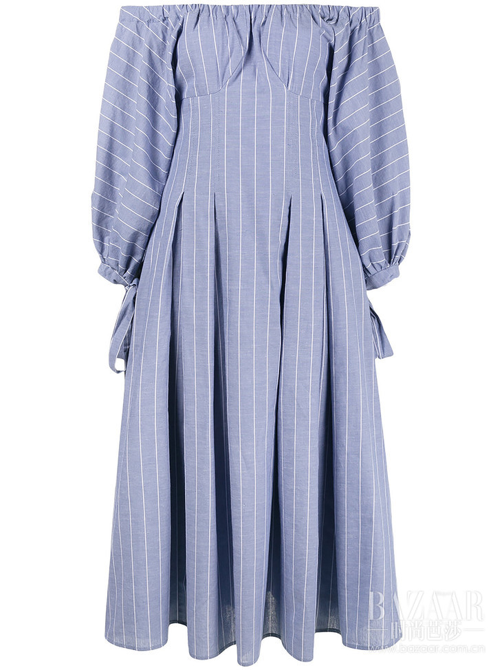 REJINA PYO EXCLUSIVE Greta off-shoulder dress at Farfetch