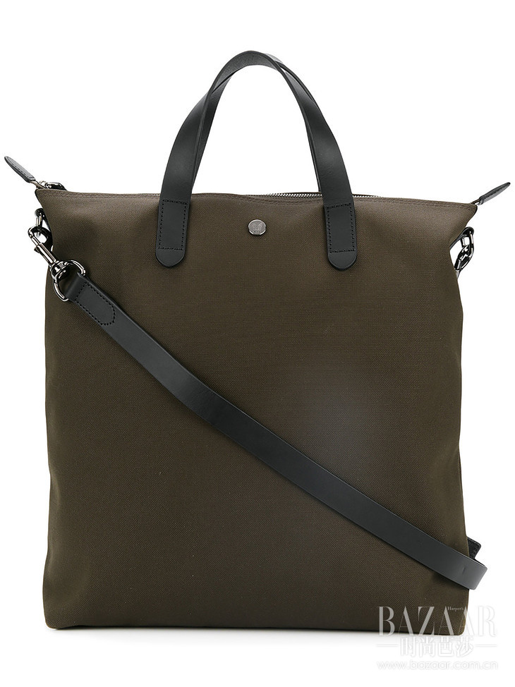 MISMO top zip shopper tote at Farfetch