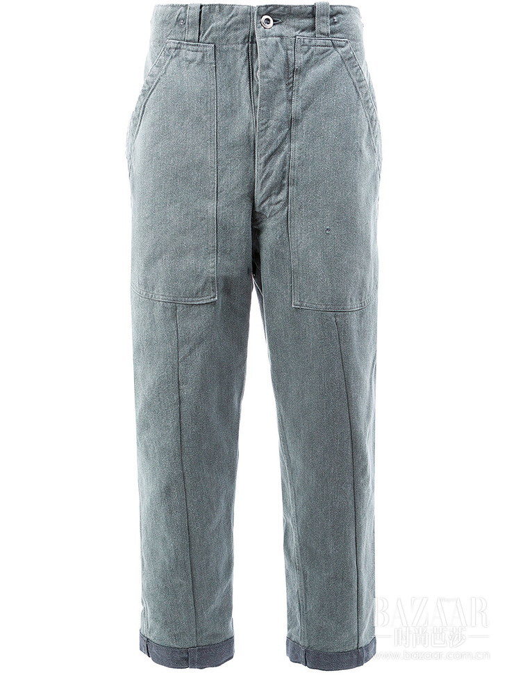 MYAR Swiss Salt & Pepper trousers at Farfetch