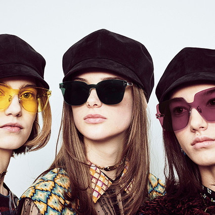 Dior发布DiorColorQuake太阳眼镜系列