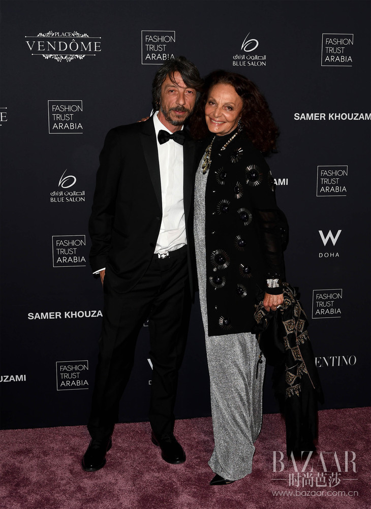 Fashion Trust Arabia - Pierpaolo Piccioli and Diane von Furstenberg