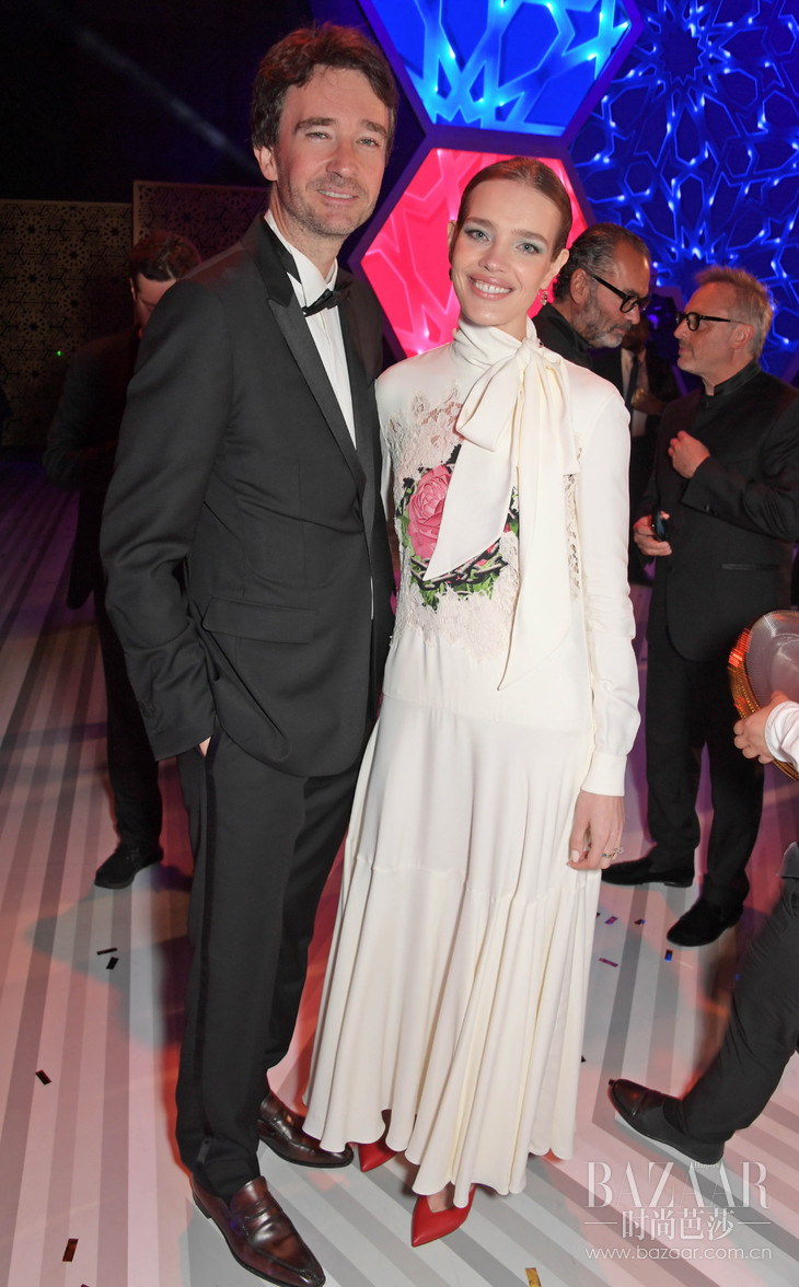 Antoine Arnault and Natalia Vodianova at Fashion Trust Arabia250