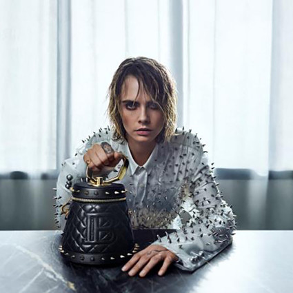 CARA DELEVINGNE Я OLIVIER ROUSTEING Ƴ BALMAIN ȫ°  2019 ﶬ滭