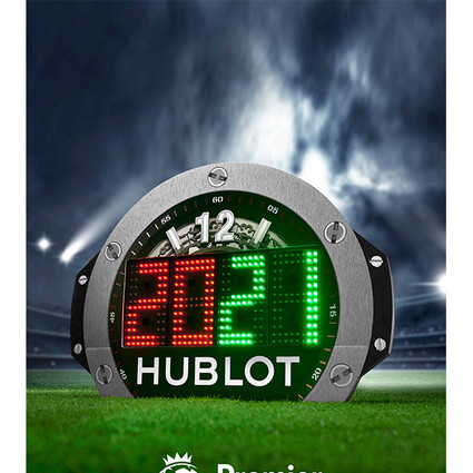 HUBLOT宇舶表成为英格兰足球超级联赛官方计时