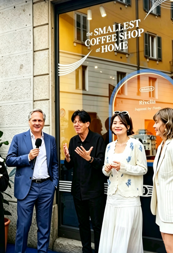 德龙携手微缩模型大师，于今年米兰设计周发布「记忆中的咖啡馆」